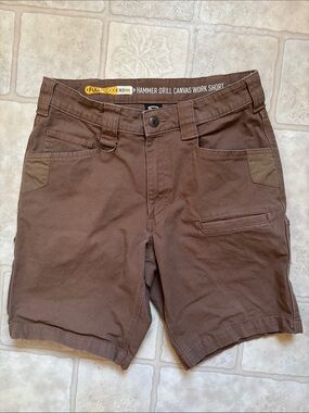 Noble Outfitters Men's Full Flexx HD Hammer Drill Canvas Work Short Size 30